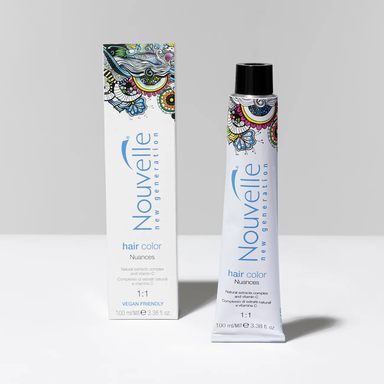 NEW HAIR COLORS 100 ML 100 TONOS VEGAN